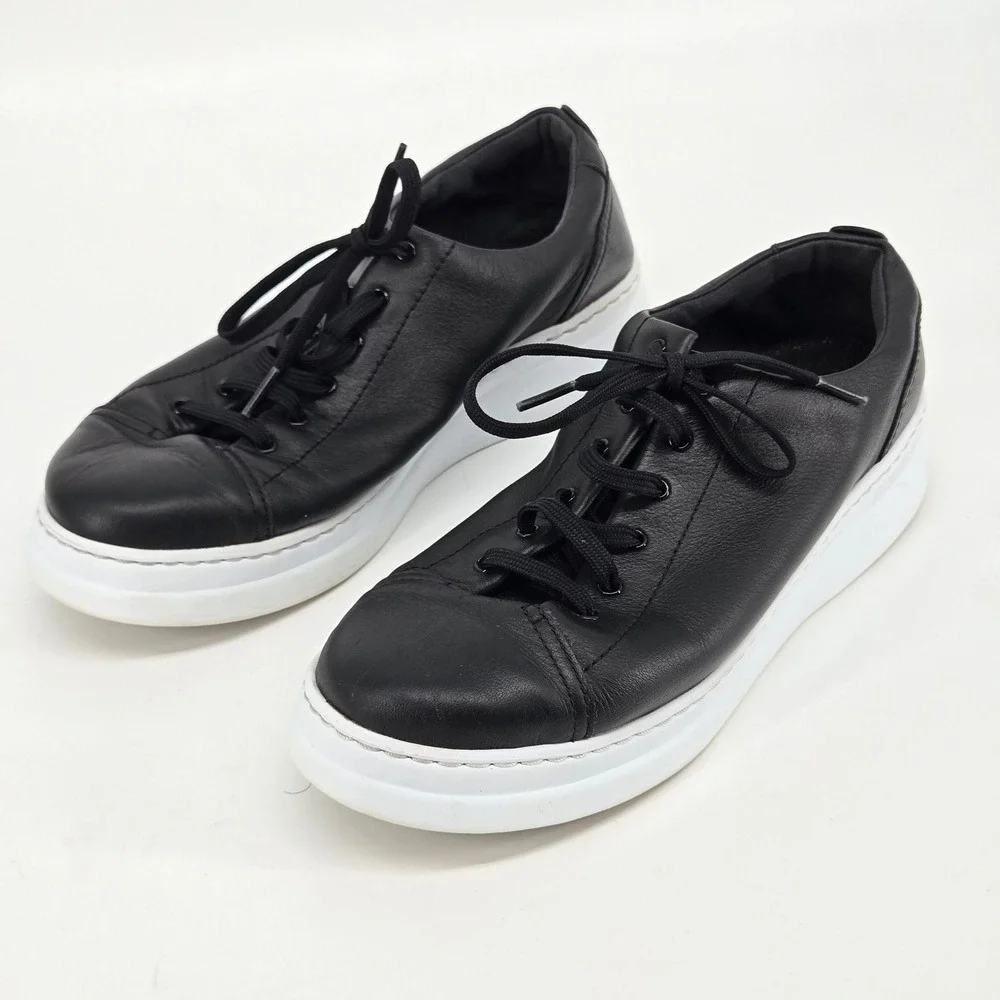 Camper Runner Up Black Leather Platform Sneaker EU‎ 41 US 10.5 Gorpcore